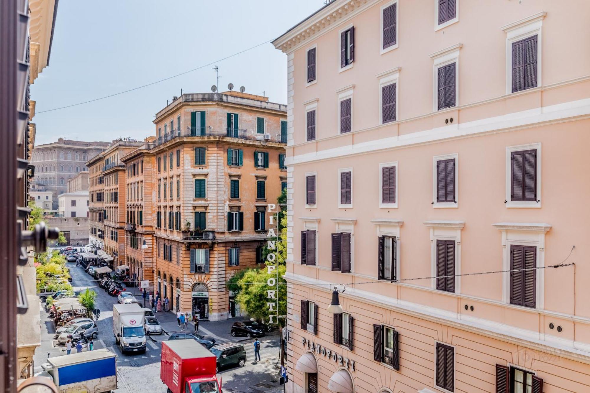 "Domus Ottaviano" - Retro Apt In Vaticano Roma Eksteriør bilde